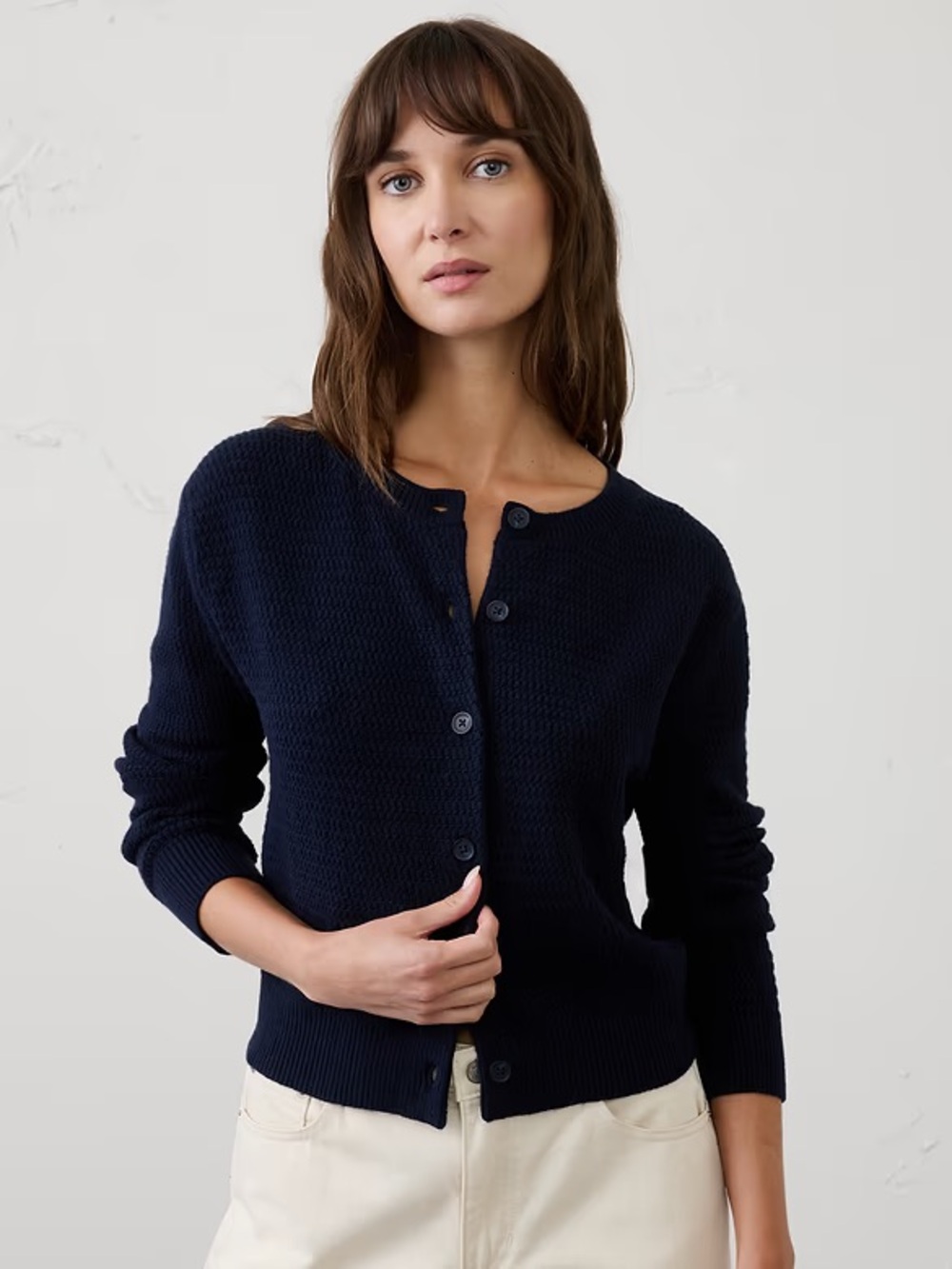 NWT Banana Republic Navy Cardigan Sweater